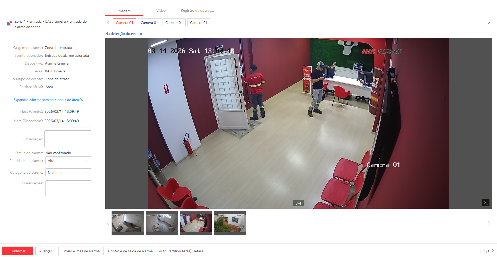 Imagem da ocorrência