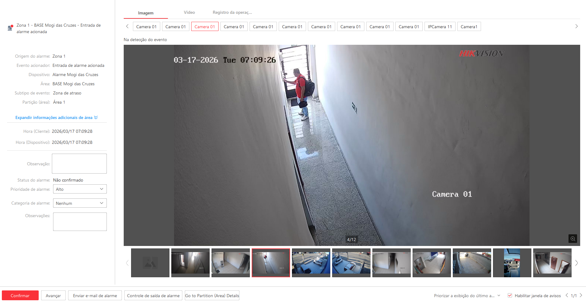 Imagem da ocorrência