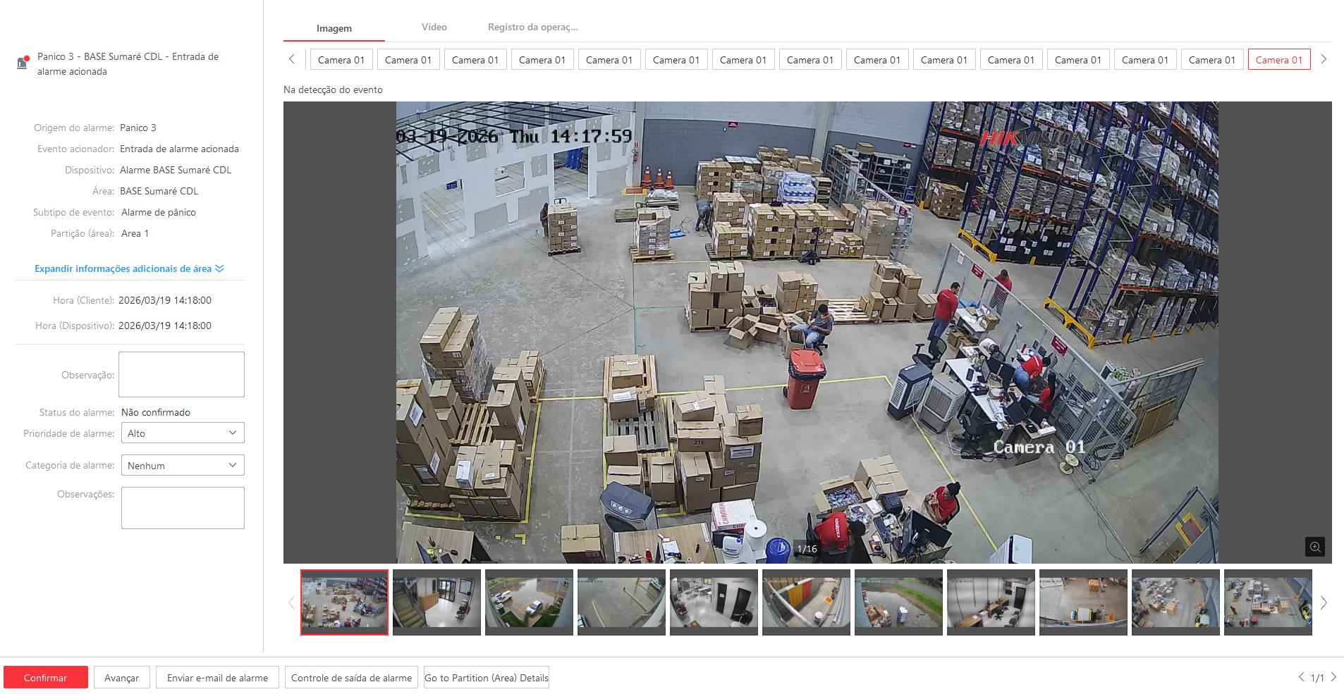 Imagem da ocorrência