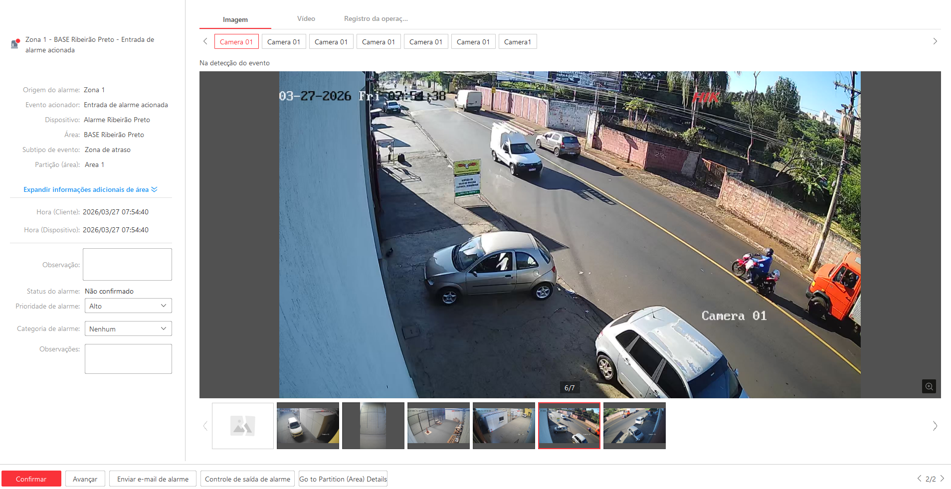 Imagem da ocorrência