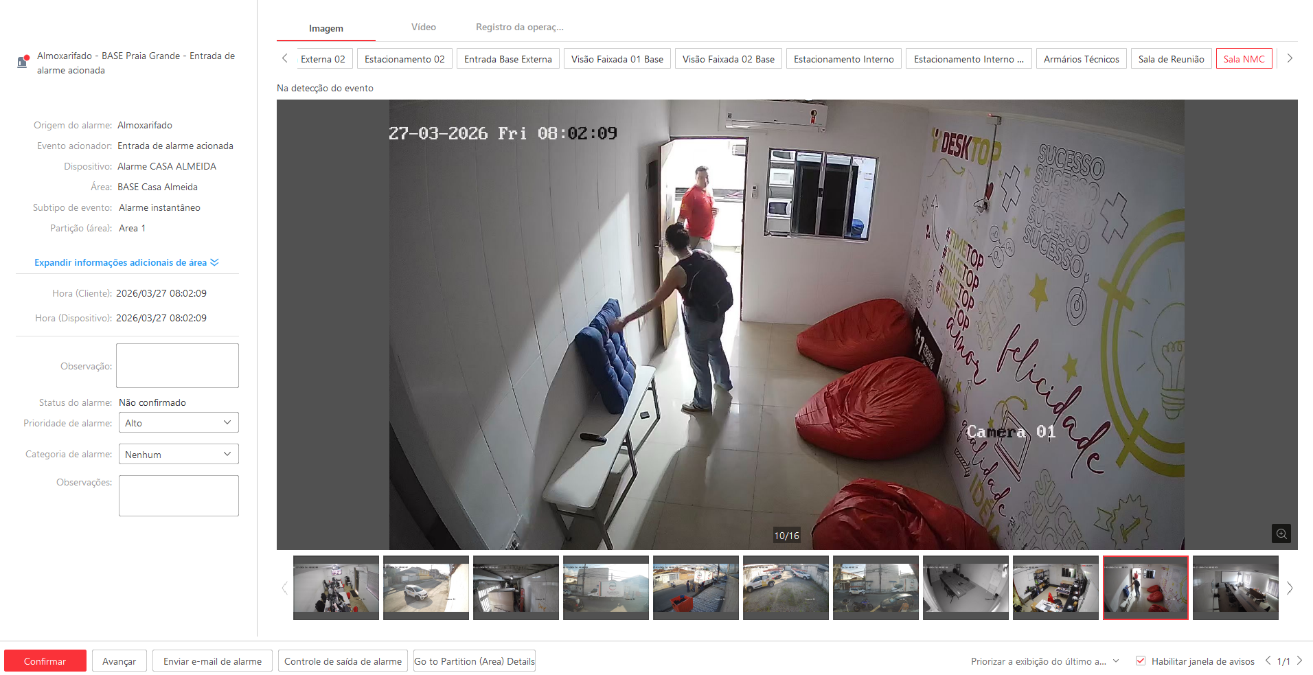 Imagem da ocorrência