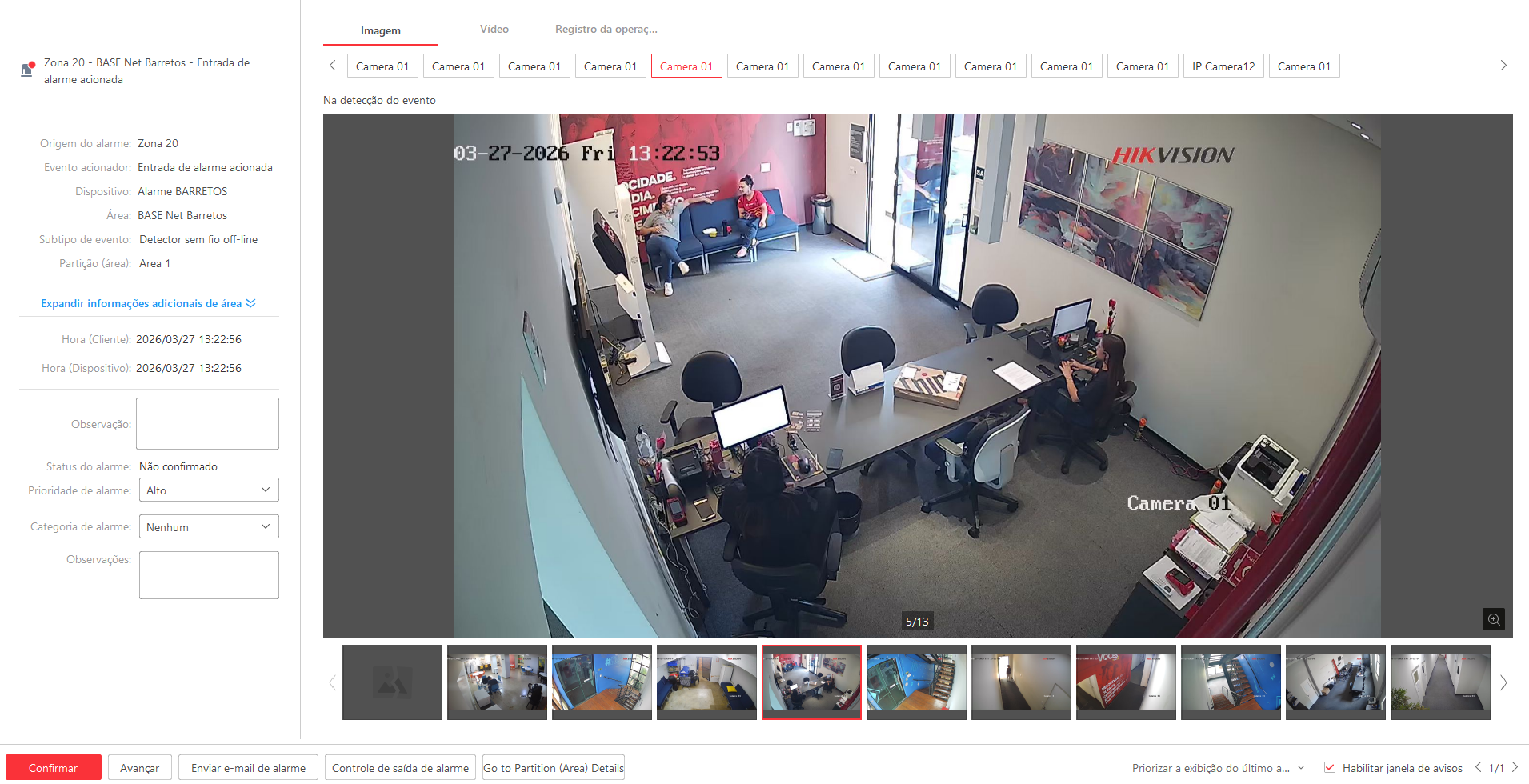 Imagem da ocorrência