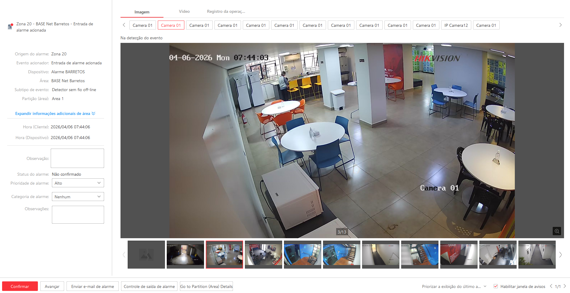 Imagem da ocorrência