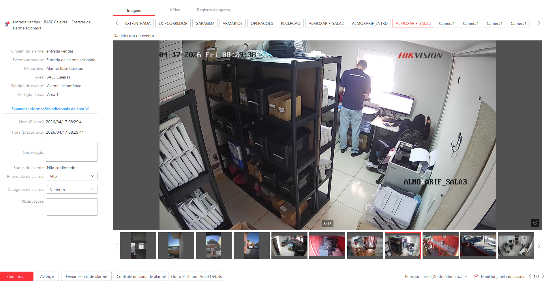 Imagem da ocorrência