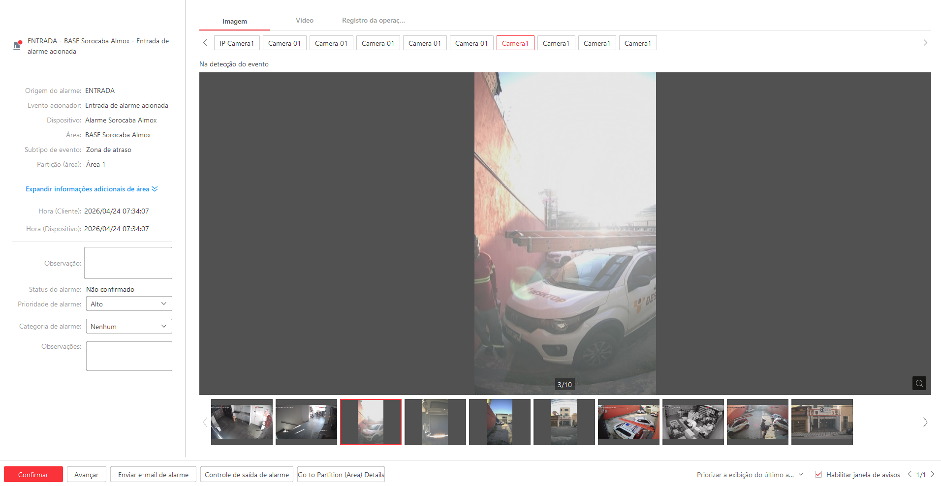 Imagem da ocorrência