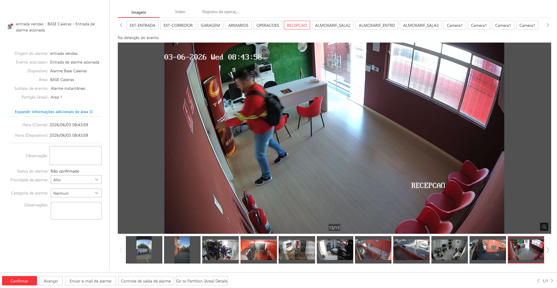 Imagem da ocorrência