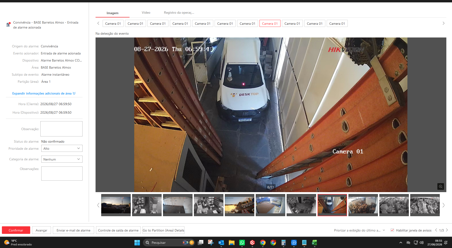 Imagem da ocorrência
