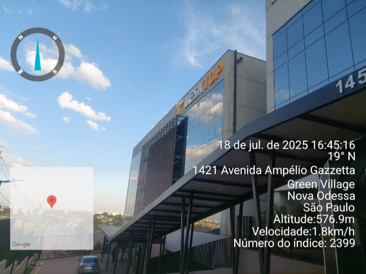 Imagem do acionamento