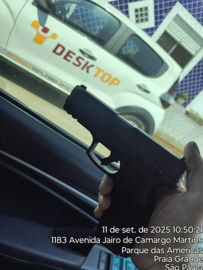 Imagem do acionamento